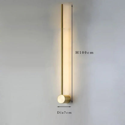 Modern Long Line LED Wall Sconce