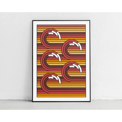 Japanese Great Wave Mount Fuji Canvas Wall Art