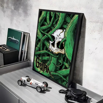 Gojira Metal Band Poster Canvas Wall Art Print