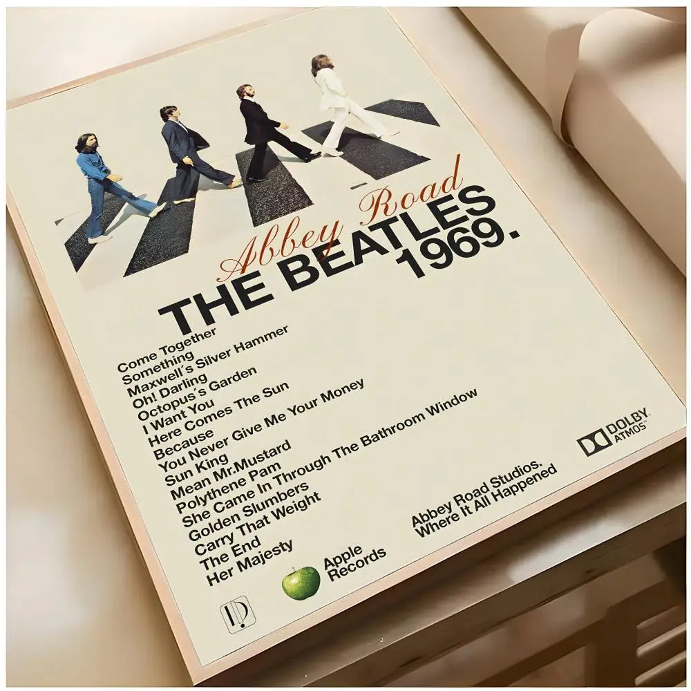The Beatles Classic Rock Music Canvas Wall Art
