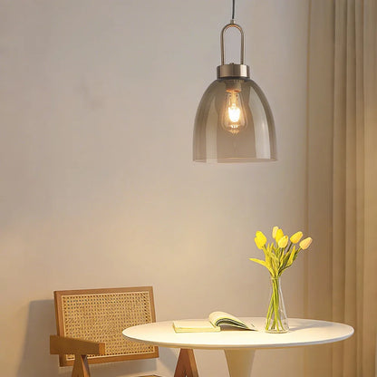 Industrial Metal Globe Pendant Light