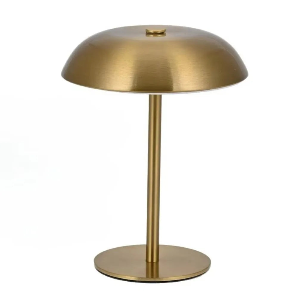 Touch mushroom lamp LED control base detail close-up view