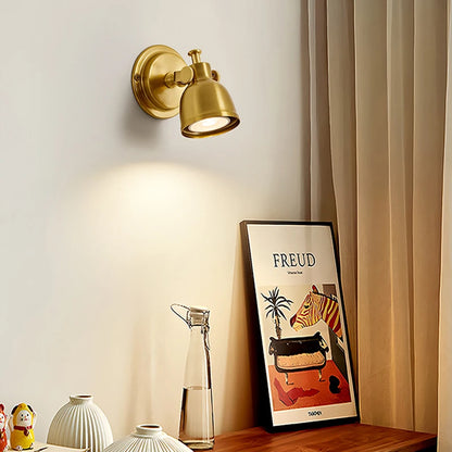 wall sconce, close-up of shade and hardware detail