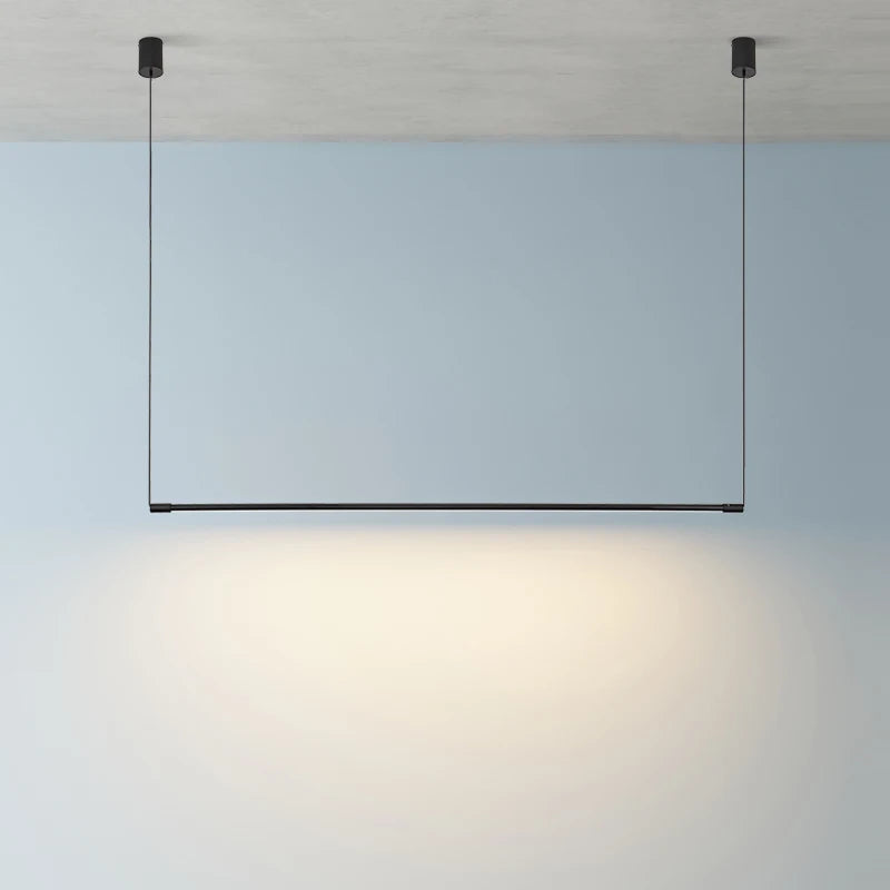 Black Linear Pendant Lamp