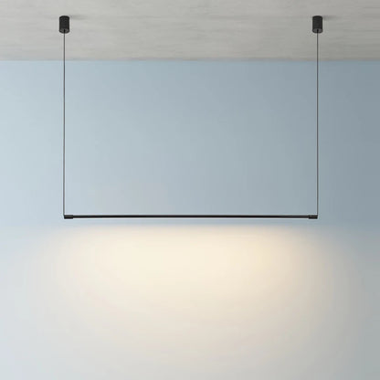 Black Linear Pendant Lamp