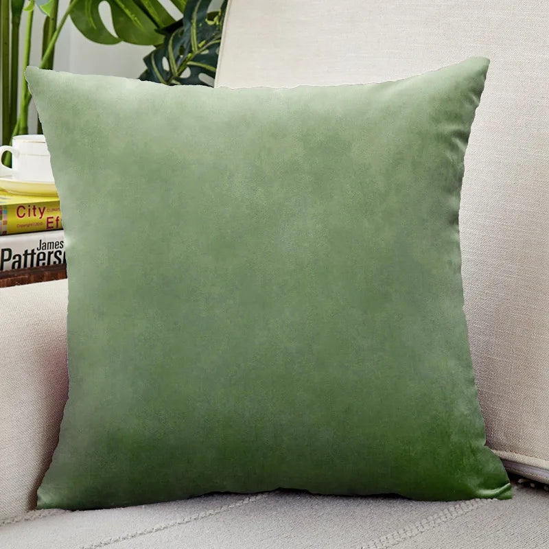 Nordic Velvet Throw Pillow Cover
