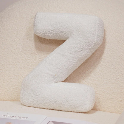 Alphabet Letter Plush Pillow