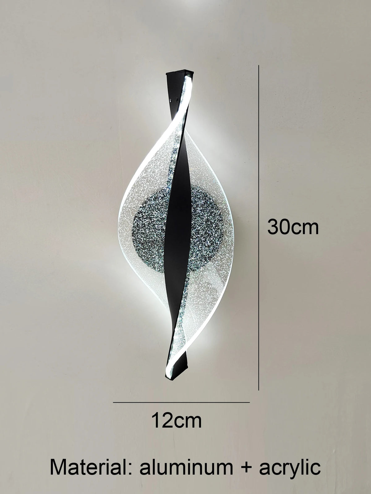 Modern Acrylic LED Outdoor Wall Sconce