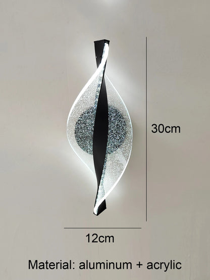 Modern Acrylic LED Outdoor Wall Sconce