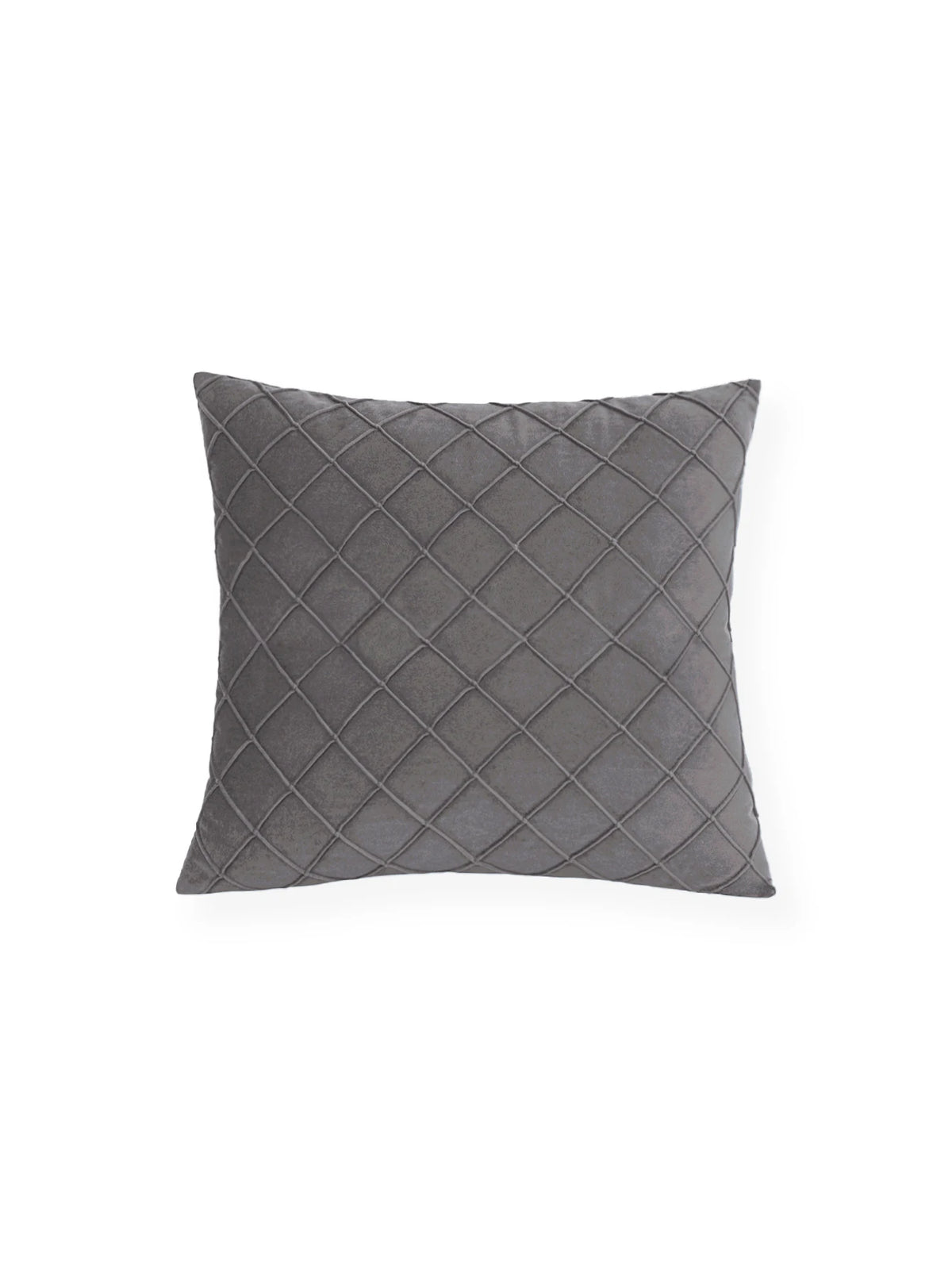 Geometric Velvet Throw Pillow Cover — styling detail