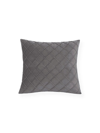 Geometric Velvet Throw Pillow Cover — styling detail