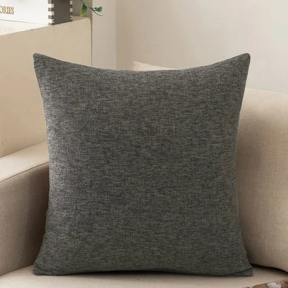 Farmhouse Chenille Throw Pillow Cover