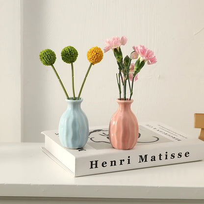 Nordic Ceramic Mini Vase Set