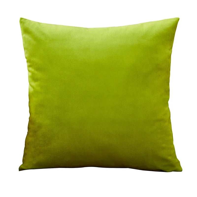 Nordic Velvet Throw Pillow Cover