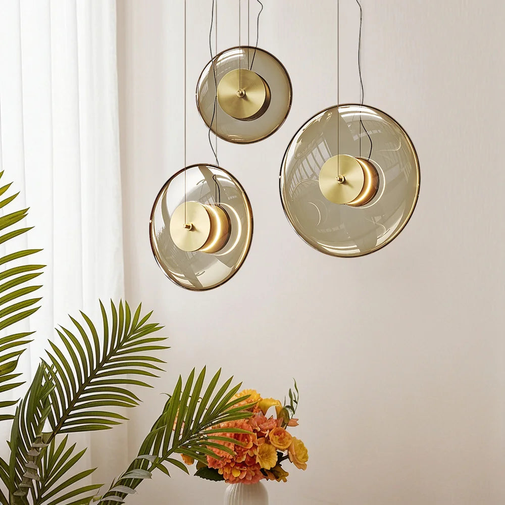 Minimalist Glass Globe Pendant