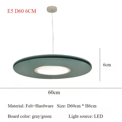 Nordic Felt Pendant Lamp
