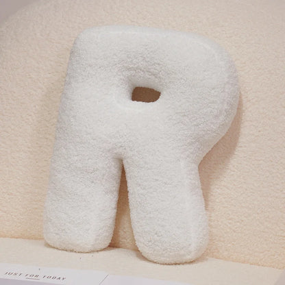 Alphabet Letter Plush Pillow