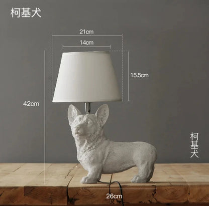 Puppy Dog Novelty Table Lamp