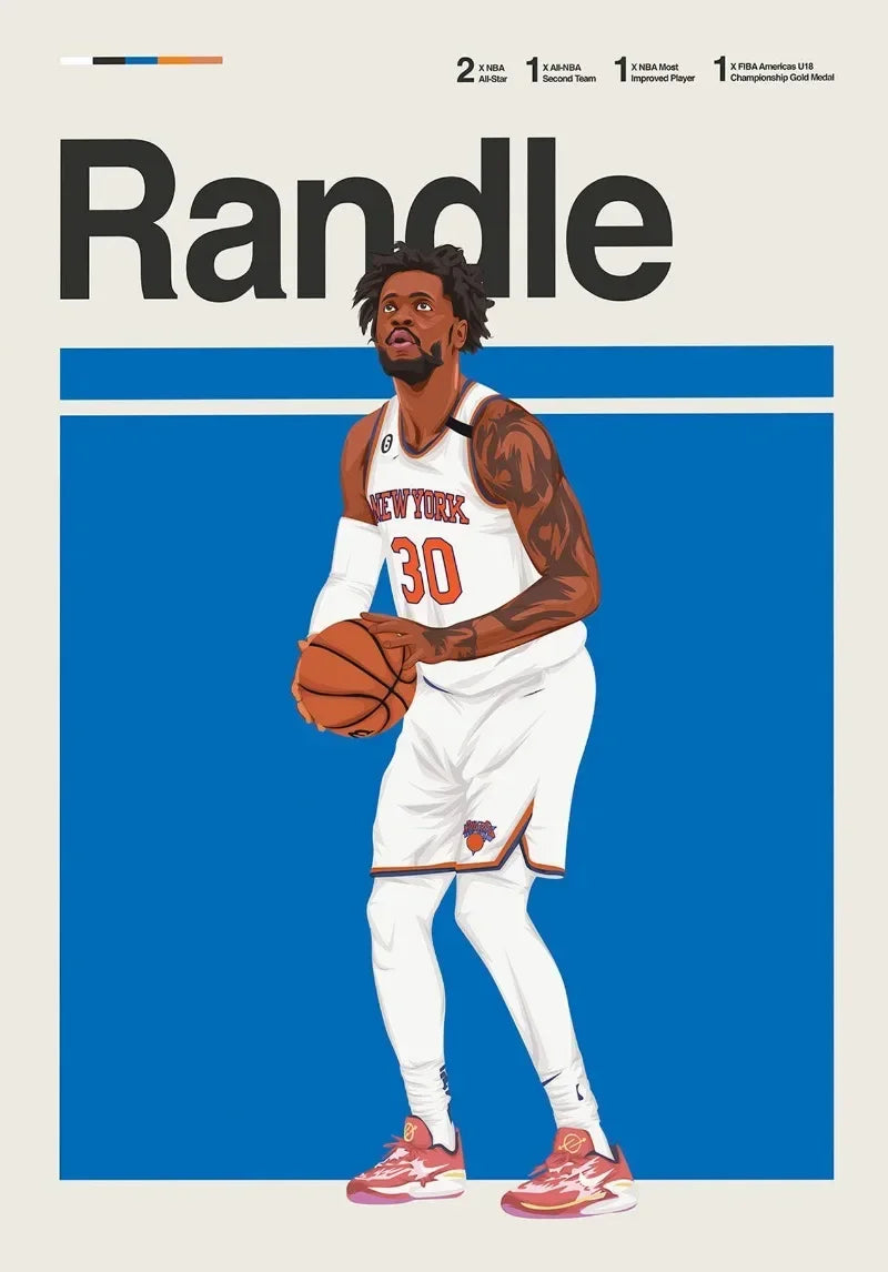 World Champion Basketball Player Poster Canvas Wall Art