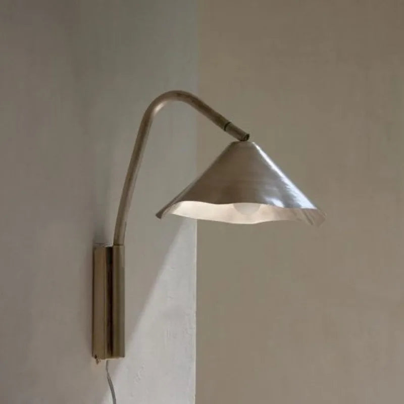 wall sconce, front view on white background