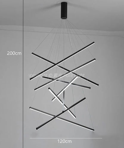 Multi Head LED Chandelier