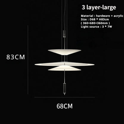 Flying Saucer LED Pendant
