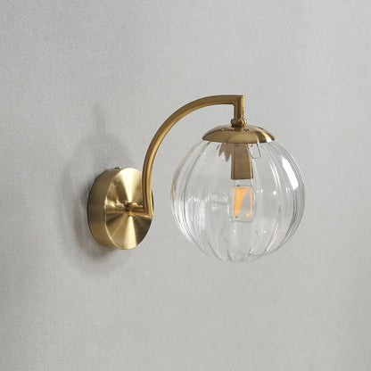 Nordic Glass Bedside Wall Sconce