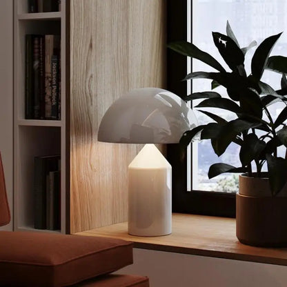 Luxury gold lamp in modern living room side table 3000K warm glow