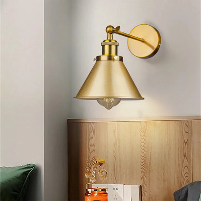 wall sconce, detail view of fixture base and arm