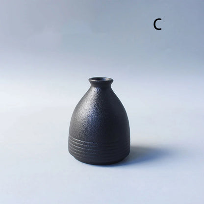 Simple Japanese Ceramic Small Vase