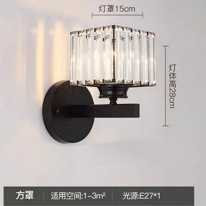 Nordic Postmodern Crystal Wall Sconce