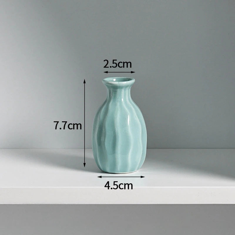 Nordic Ceramic Mini Vase Set
