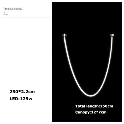 Linear Bar Pendant Light