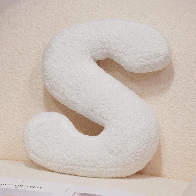 Alphabet Letter Plush Pillow