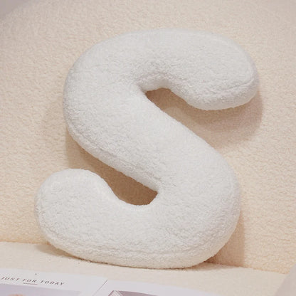 Alphabet Letter Plush Pillow