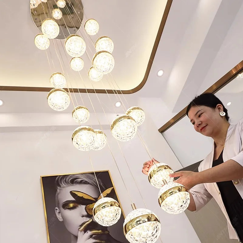 Eighty eight head chandelier, 31.5 in across, with a 275.6 in drop