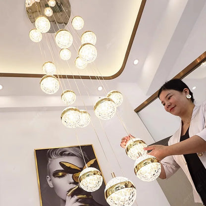 Eighty eight head chandelier, 31.5 in across, with a 275.6 in drop