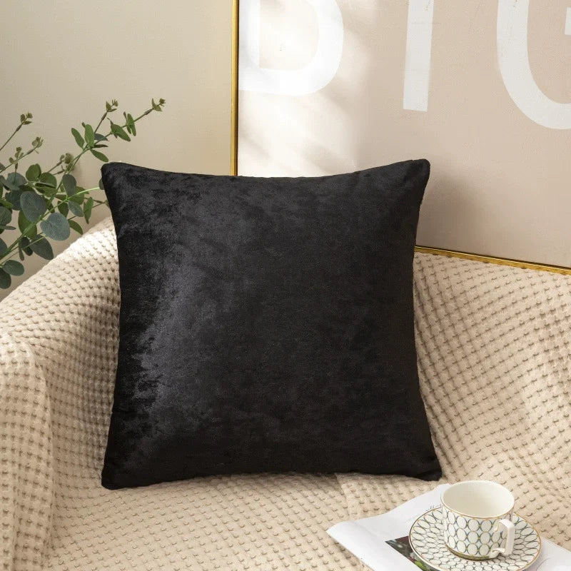 Velvet Throw Pillow Cover