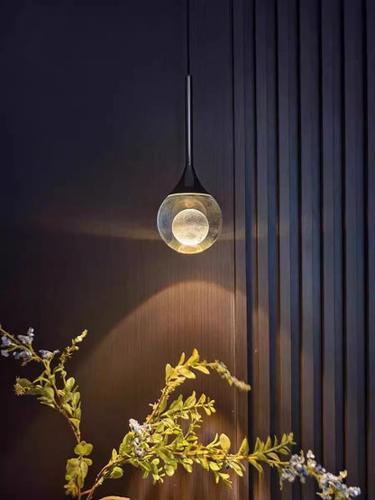 Moon Crystal Pendant Light