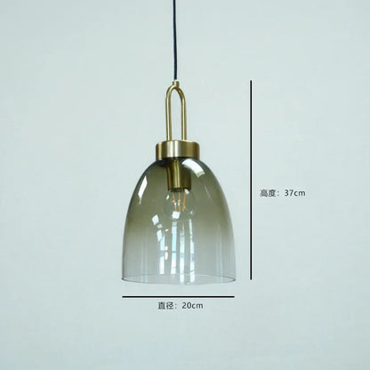 Industrial Metal Globe Pendant Light