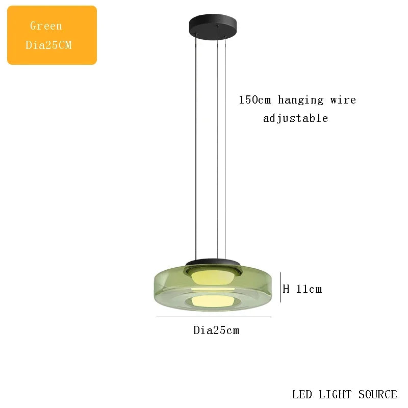 Art Glass Pendant Light