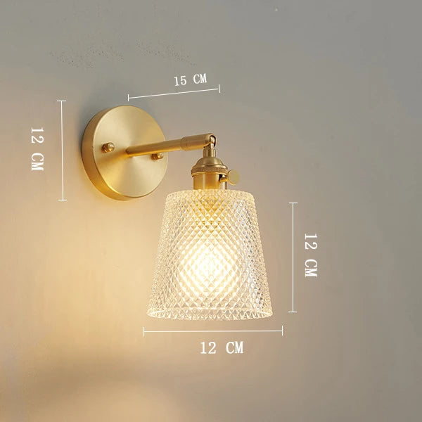 Nordic Glass Switch Wall Sconce