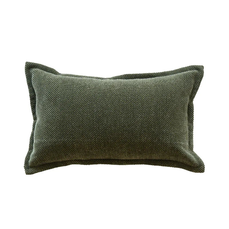 Nordic Jacquard Lumbar Pillow Cover