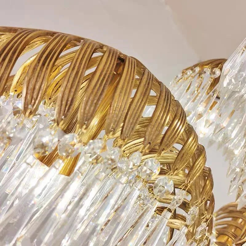 Nine light palm leaf chandelier, 34.3 in wide and 27.6 in high
