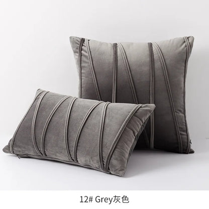 Boho Patchwork Corduroy Pillow Cover