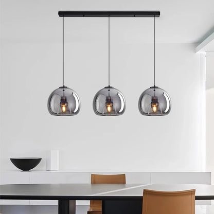 Iron Glass LED Pendant Light