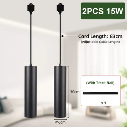 LED Track Pendant Light