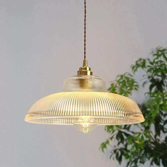 Retro Iron Glass Pendant Light