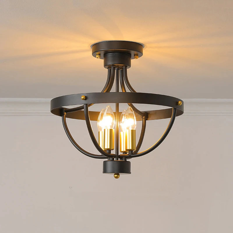 Geometric Farmhouse Pendant Light