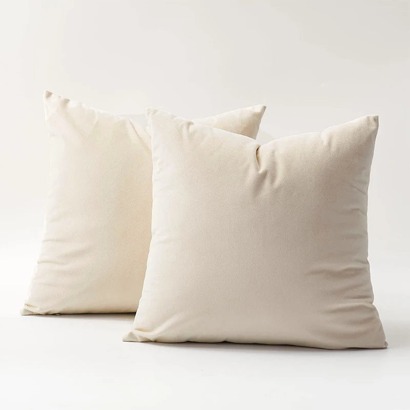 Nordic Velvet Throw Pillow Cover — alternate view